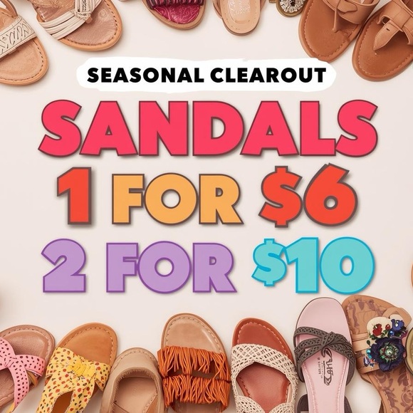 Colorblock Sandals - Picture 5 of 5